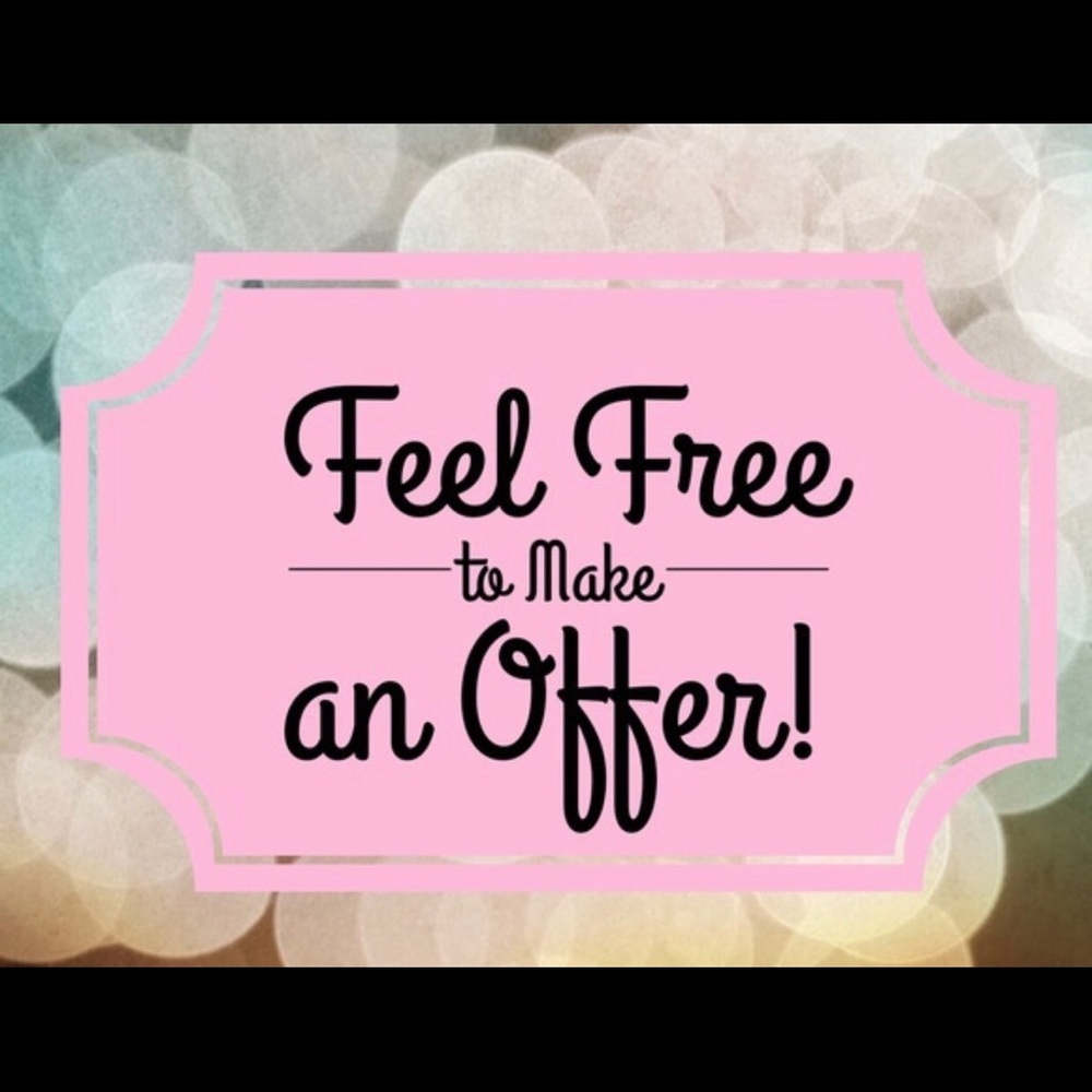 Feel free to make an offer!